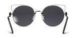 Pink Grey Blue Polarised Glass Sunglasses , Glass Polarized Sunglasses 51 17 135