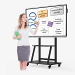Non Reflective Digital Whiteboard Touch Screen Intelligent Multipurpose