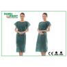 Buy cheap CE Standard hospital use disposable non-woven patient gown without sleeves from wholesalers