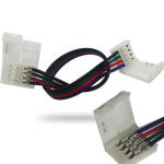 Led Strip Light Connectors 4 Pin 10mm Width Led Accessory Solderless Extension