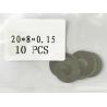 Buy cheap Round Shock Valve Shims Metal Ring Gasket Thickness 0.5mm - 10mm from wholesalers