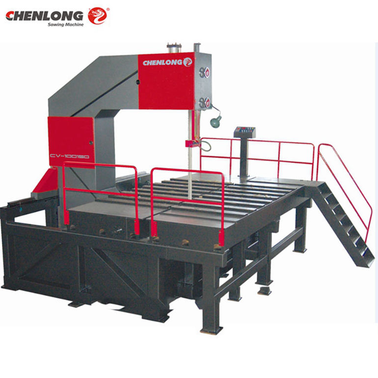 CV-100150 Hydraulic Work Vice Vertical Band Saw Machine