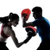 Buy cheap Fitness Supplies Protective Gear Sanda Fighting UFC Fighting Training 1Pair Pad Punch Target Bag Adults Kick Boxing Glov from wholesalers