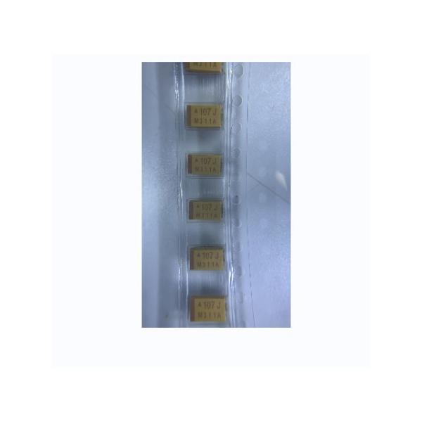 Buy cheap TAJC107M006RNJ 100uf Tantalum Chip Capacitors 2312 6032 Metric from wholesalers