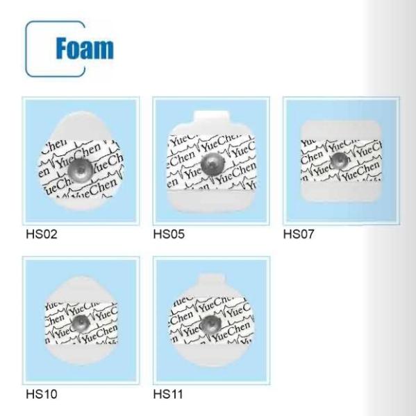 Buy cheap Round 50mm 55mm Disposable ECG Electrode Disposable Ecg Leads from wholesalers