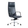 Buy cheap Modern Black Leather Office Chair Boss Swivel Computer Office Leather Furniture Chair from wholesalers
