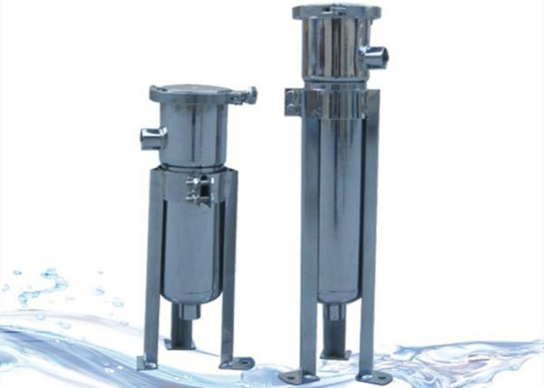 Buy cheap Industrial Stainless Steel Bag Filter Housing 10/20/30/40 inch Length from wholesalers