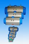 aero2 AT series quarter-turn actuator control valve pneumatic cylinder