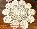 Handmade Table Cloth Crochet Table Runner Dining Party Tablecloth Lace