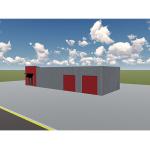 Painting / Hot Dip Galvanized Steel Structure Prefab Steel Building Manufacturer