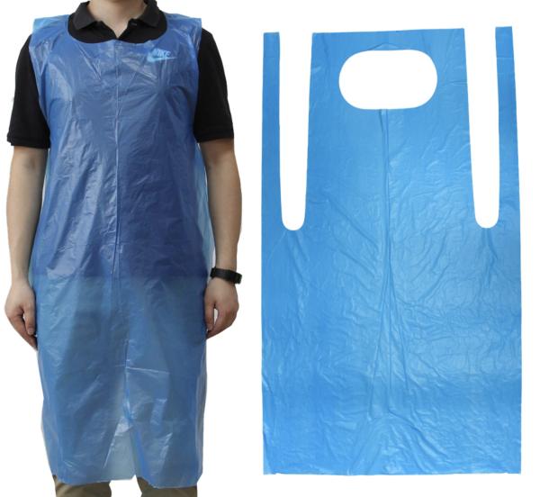 Buy cheap PE Apron Cape Disposable Waterproof LDPE Polyethylene Hospital Apron from wholesalers