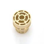 Oxidation CNC Brass Parts Copper CNC Machined Parts ISO 2768 Certificated