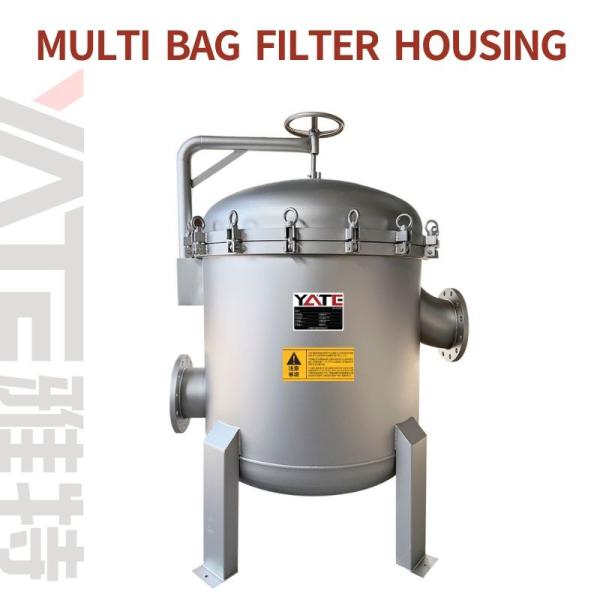 Stainless Steel 316 Multi Bag Filter Housing Ink Coating Paint Chemical Filter