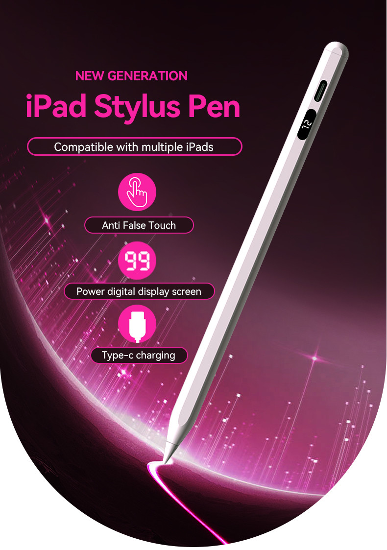 Palm Rejection Tilt Sensitive Stylus Pen For Apple 2018 - 2022 IPad
