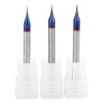 Solid Carbide 2 Flutes 0.5 Mm Micro Diameter Square End Mill HRC65 2flute