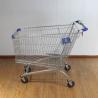 Buy cheap 240L Convenience Store Galvanized European Market Supermarket Shopping Trolley from wholesalers