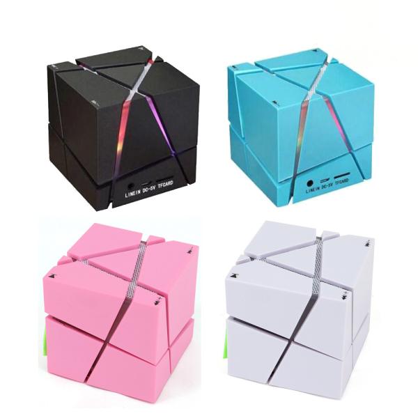Home Theater Wireless Speaker System Mini Cube Super Bass Stereo Audio Loud