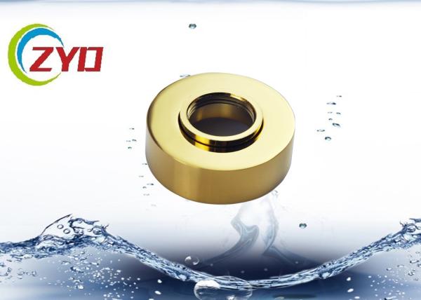 Buy cheap Golden Bathtub Faucet Cover Plate , Height Adjustable Tub Spout Cover Plate from wholesalers