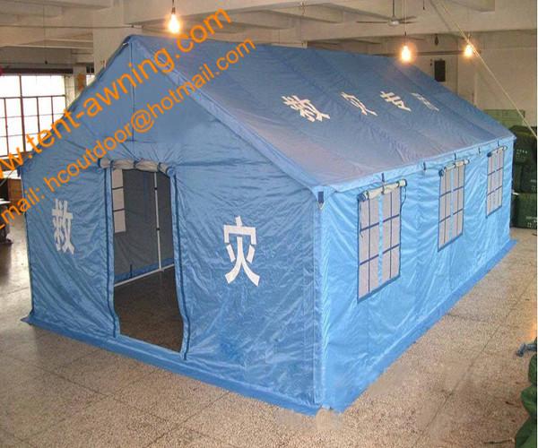 Buy cheap Outdoor Steel Framed Waterproof Emergency Disaster Refugee Tents for Sale from wholesalers