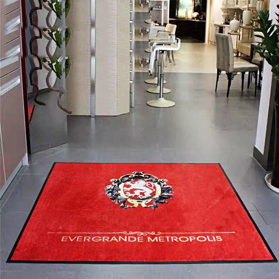 Buy cheap Nylon Printed Commercial Entrance Mats Welcome Home Floor Mat 83*150cm from wholesalers