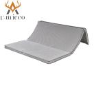 High Polymer Air Fiber Portable Folding Mattress Durable Safe Breathable