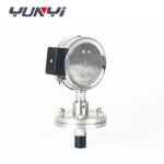Flange Type Digital Pressure Gauge Electric Contact Diaphragm Seal