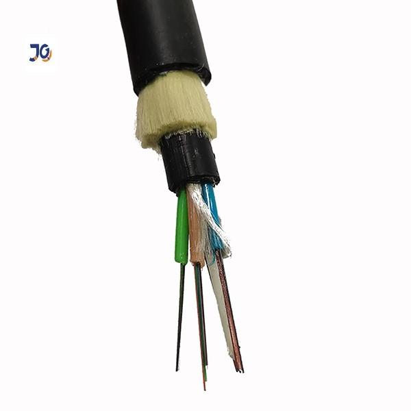 Buy cheap Self Supporting Aerial ADSS Fiber Optic Cable 12 /24/48 Cores Span 100m from wholesalers