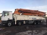 Hydraulic Machining Process Zoomlion 52m Used Concrete Truck Pump for High