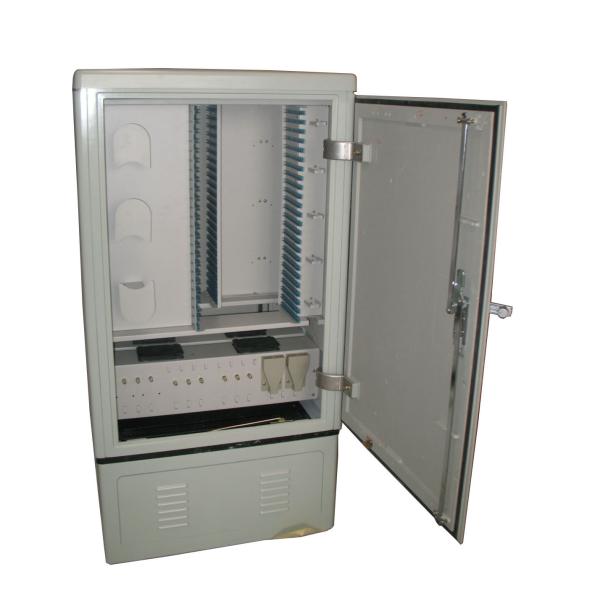 Stainless steel material Fiber Optic Cross-Connection Cabinet, Used for outdoor