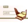 Buy cheap Piano Style Jewelry Organizer Box Mirror Foldable Book Shape Embossing from wholesalers