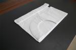 Food Industry Disposable PE Apron , Plastic Waterproof Apron On Block