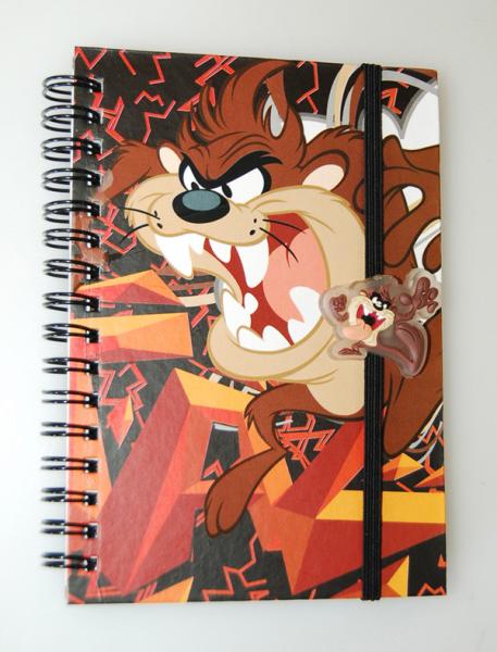 PLASTIC LENTICULAR flip printed spiral school lenticular 3d notebook cover