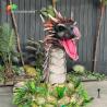 Buy cheap Animatronic Dragon Theme Park Decoration Life Size Realistic Dragon Model from wholesalers