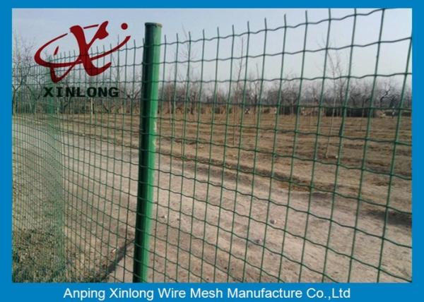 Buy cheap Commercial Horizontal Fence Panels , Holland Wire Mesh PVC Coated from wholesalers
