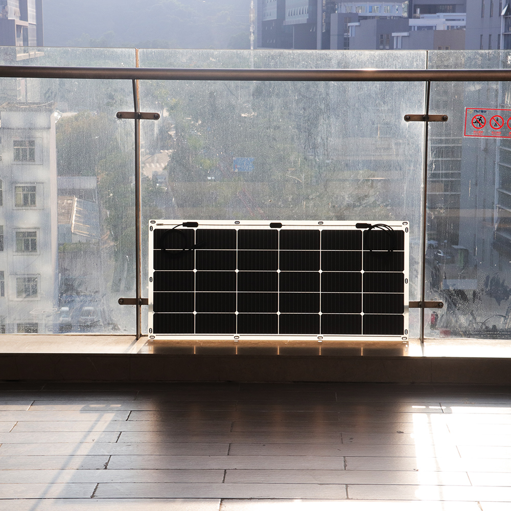 200W Flexible Monocrystalline Solar Panel 5.95A With High Solar Cell Efficiency
