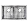 Buy cheap Undermount Double Bowl Brushed Stainless Steel Kitchen Sink from wholesalers
