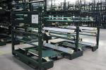 Green Warehouse Industrial Storage Metal Automobile Frame Racking For Turnover