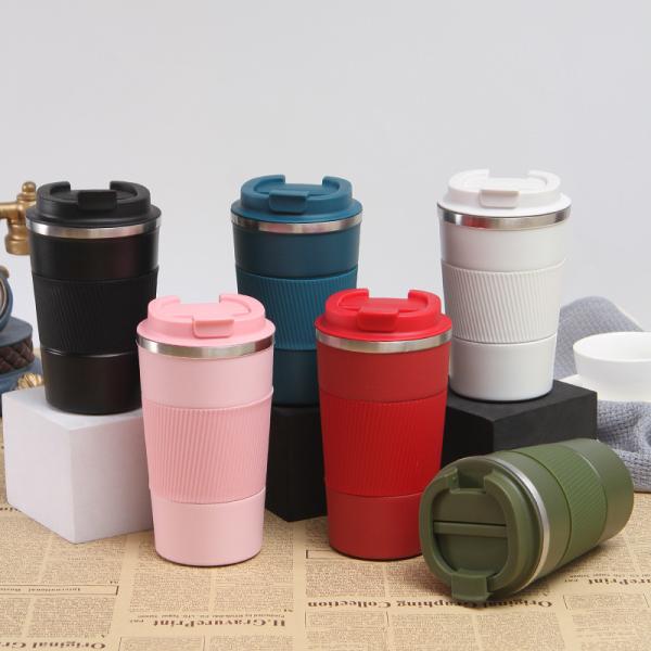 Buy cheap Stainless Steel 12oz Vacuum Insulated Coffee Travel Mug Spill Proof Double Walled Tumbler Cups For Keep Hot / Ice Coffee Tea Beer from wholesalers