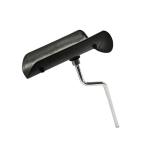 Gynecology Chair Parts Black PU Metal Material For Gynecology Bed Table