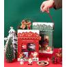Buy cheap Kraft Paper Food Gift Paper Box , Christmas Decorative Gift Boxes With Window from wholesalers