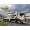 Buy cheap Diesel Used Zoomlion Concrete Pump Truck Mounted 40M Vertical Conveying Distance from wholesalers