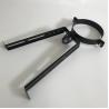 Buy cheap Rotating Bracket Pellet Stove Exhaust Pipe Black Color 0.45mm-1.2mm Thickness from wholesalers