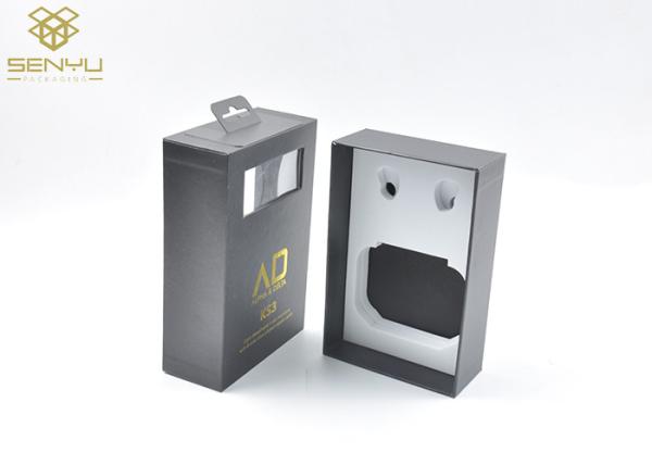 Buy cheap Recycled Grey Cardboard CMYK USB Cable Packaging from wholesalers
