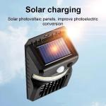 Human Motion Sensor Outdoor Led Solar Mosquito Killing Lamp UV Electric Shock