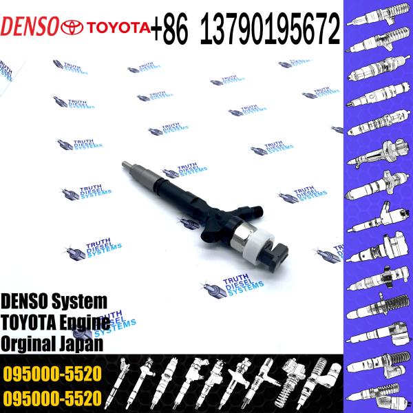 Buy cheap High Quality diesel fuel injector 095000-5520 For TOYOTA HILUX 2KD-FTV 23670-0L010 from wholesalers