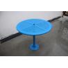 Buy cheap Street Furniture Gavin Park Steel Round Table With Benches Rustproof Outdoor Metal Round Tables from wholesalers