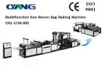 Auto Ultrasonic Sealing Non Woven Fabric Bag Making Machine Fast Speed