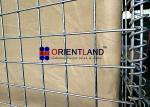 Non Woven Permeable Geotextile Lined Welded Mesh Barrier Heavy Duty