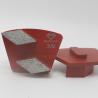 Buy cheap Double Rhombus Trapezoid Segments Redi Lock Diamond Grinding Shoes for Husqvarna from wholesalers