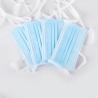Buy cheap Disposable Non Medical Flat Face Mask Anti Fog Blue 17.5*9.5cm T/CTCA7-2019 from wholesalers